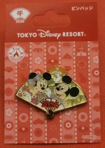 [ 새상품 ] 디즈니 설날 2026 핀 배지 미키 미니