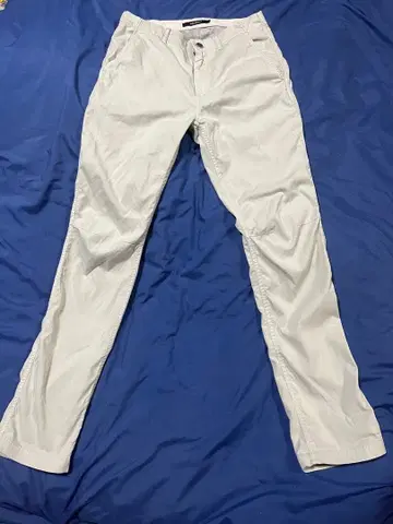 narifuri 그레이 화이트 치노 팬츠 NF896 M 사이즈