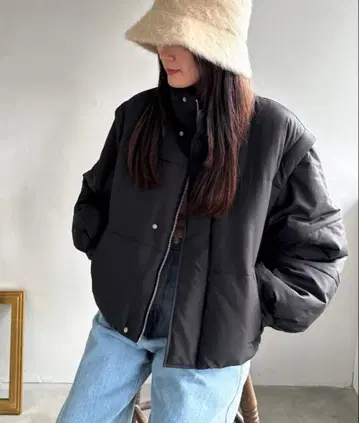 EPIMI E'PIMMY 2WAY 볼륨 패딩 자켓/베스트