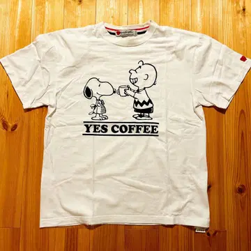 NO COFFEE SEVESKIG 스누피 T셔츠 L