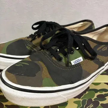 VANS APE 콜라보 스니커즈 오센틱