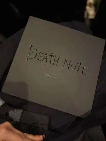 뮤지컬 DEATH NOTE 팜플렛
