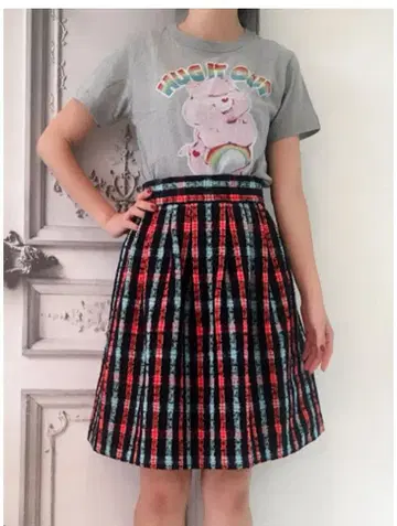 manielle 마니엘 린톤 플리츠 스커트