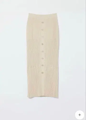 eaphi RANDOM RIB KNIT SKIRT