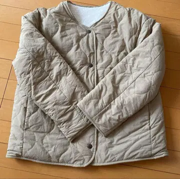 퀼팅 보아 리버서블 자켓