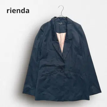 6332 [리엔다] 블랙 테일러드 자켓 아름다운 실루엣 고급스러운 M