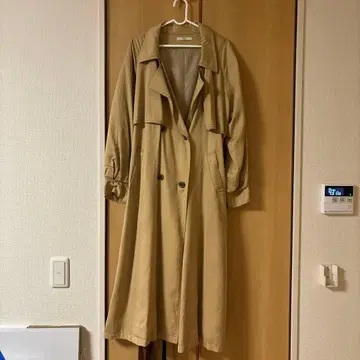 ungrid 베이지 트렌치코트