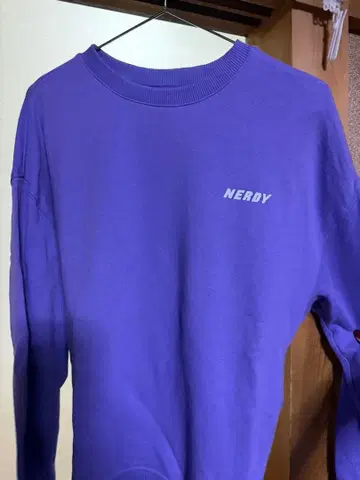 NERDY 퍼플 트레이닝복 S
