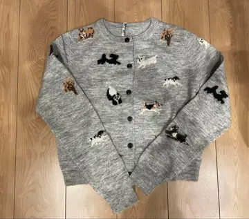 milele grande 미에레 그랑 가디건 스웨터 개 팬더