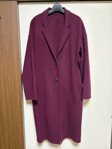 ROPE 체스터 코트 버건디