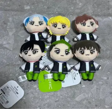 이쪽은 DXTEEN 마스코트 봉제 인형 전 6종