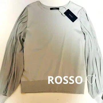[ 새상품 ] ROSSO 절개 니트
