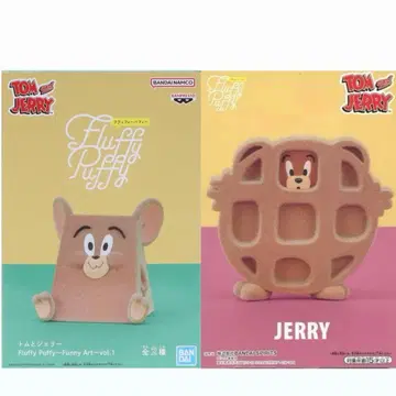 톰과 제리 피규어 2체 세트 Fluffy Puffy