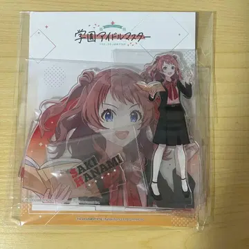 학원 아이돌 마스터 업무 체험 페어 아크릴 스탠드 하나미 사키