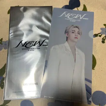 SEVENTEEN WORLD TOUR 라이브 뷰잉 입장 특전 에스쿱스