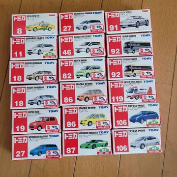 토미카 미니카 세트 18개