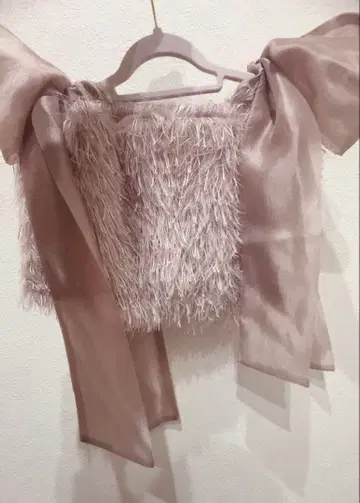 cherimi 프린지 리본 상의