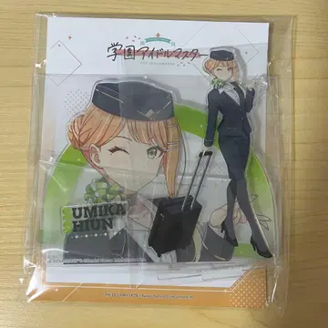 학원 아이돌 마스터 업무 체험 페어 아크릴 스탠드 시운 세이카