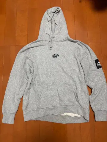 CAMP7 그레이 후드티