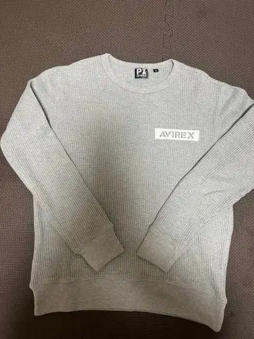 AVIREX 그레이 맨투맨 M 사이즈