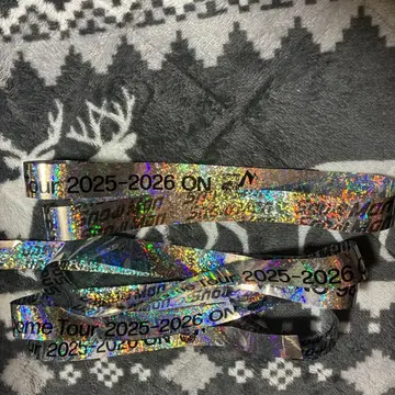 SnowMan 돔 투어 은색 테이프 풀 3개