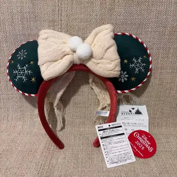 크리스마스 귀 달린 머리띠