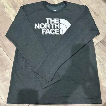 THE NORTH FACE 그레이 롱 슬리브 티셔츠