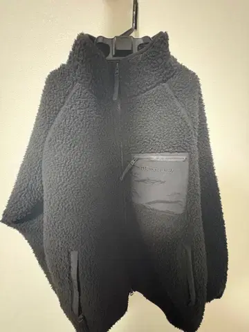 MANASTASH 플리스 자켓 L 블랙