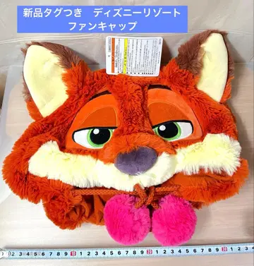 닉 주토피아 팬캡 모자 디즈니 리조트 여우