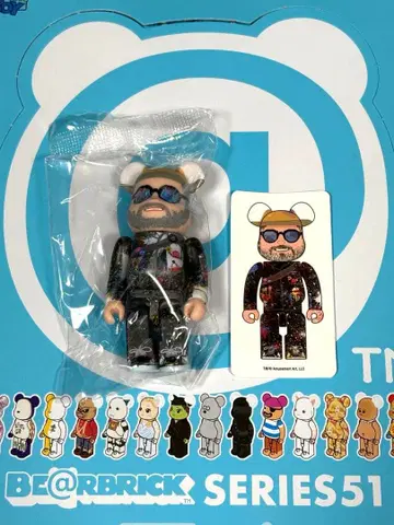 베어브릭 51 시크릿 mr.brainwash