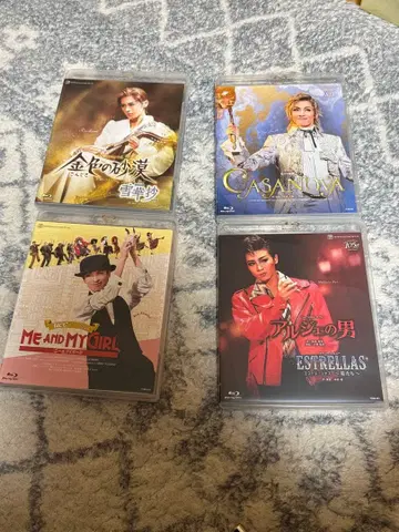 다카라즈카 블루레이 4장 세트