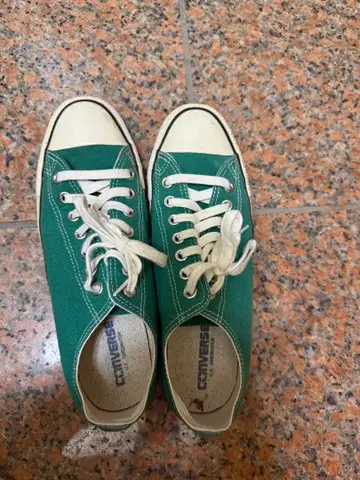 Converse 그린 스니커즈 27cm
