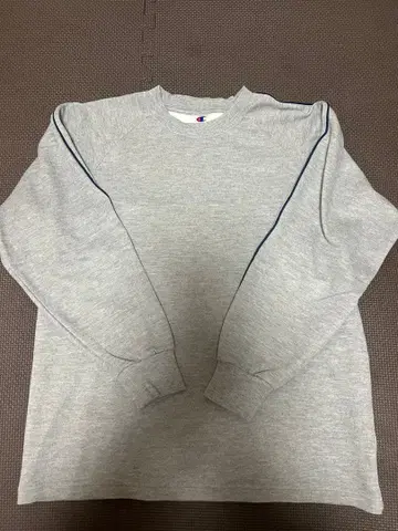 Champion 그레이 긴팔 맨투맨 L