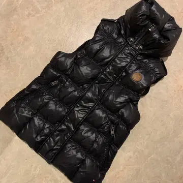 타미힐피거 다운 베스트 M 사이즈 TOMMY HILFIGER 블랙