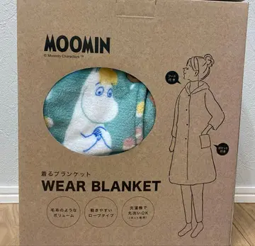 무민 입는 담요 기장 110cm