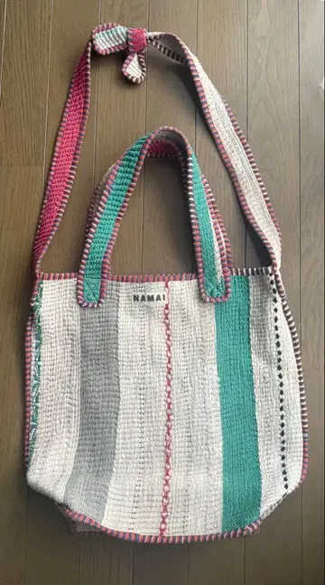 NAMAI 멀티 컬러 토트백