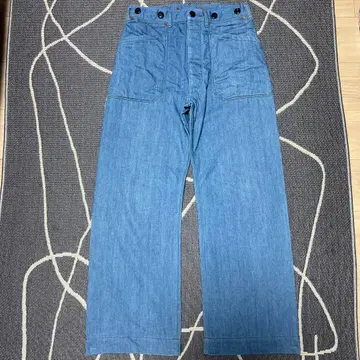 NICENESS 나이스니스 23ss 브룩스 세일러 데님 S 사이즈