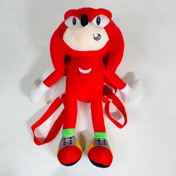 희귀 레어 너클즈 봉제 인형 백팩 소닉