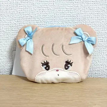 택 포함 미사용 새상품 mikko 라떼 페이스 봉제 인형 에코백