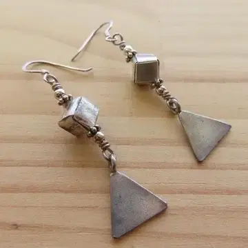 새상품 카렌 실버 귀걸이 에스닉 아시안 민족 스타일리쉬 M250