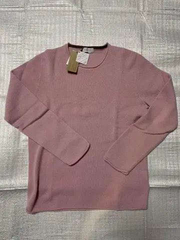 BARNEYS NEW YORK 100% 캐시미어 핑크 니트