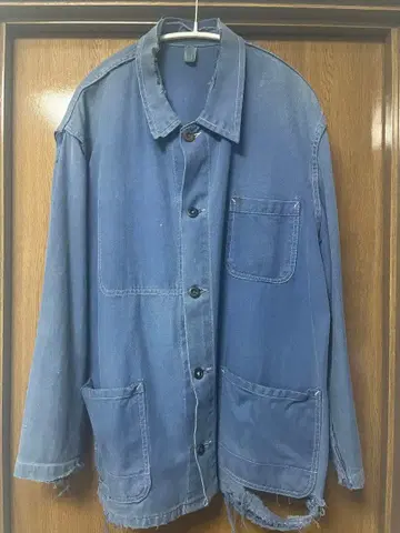 80s 유로 코튼 트윌 워크 자켓