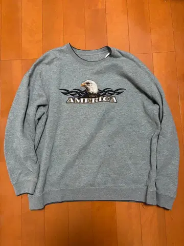 미국 이글 디자인 트레이닝복 맨투맨 구제 의류