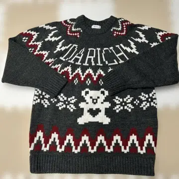 Darich 노르딕 베어 니트 풀오버