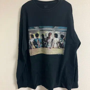 핑크 플로이드 롱 T 블랙