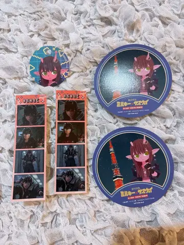 아카네 굿즈 4점 세트