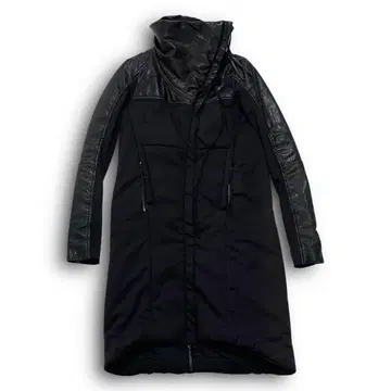 ILARIA NISTRI 스위칭 레더 코트