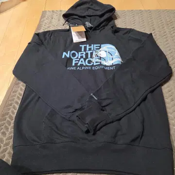 THE NORTH FACE 블랙 후드티