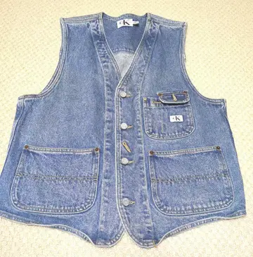 Calvin Klein Jeans 데님 베스트 L 사이즈