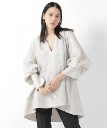 CHAOS 카오스 세비체 블라우스 린넨 알파카